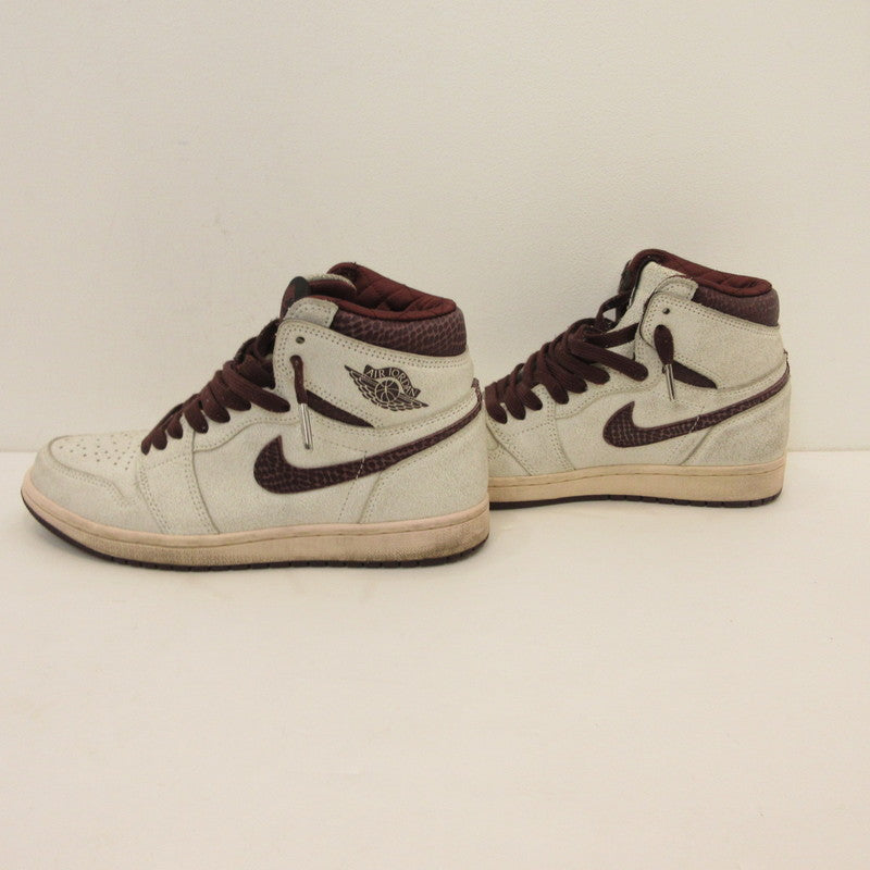 NIKE | ナイキ Air Jordan 1 Retro High OG Sail and Burgundy スニーカー DO7097-100 ×A MA MANIERE ホワイト 25.5cm