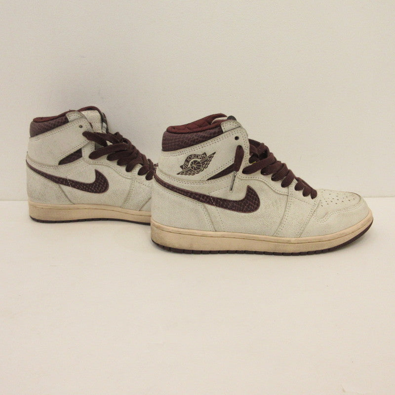 NIKE | ナイキ Air Jordan 1 Retro High OG Sail and Burgundy スニーカー DO7097-100 ×A MA MANIERE ホワイト 25.5cm