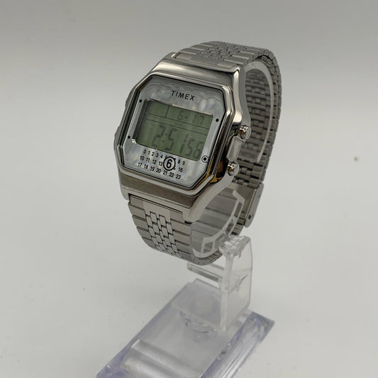 MM6(Maison Margiela) | エムエムシックスメゾンマルジェラ T80 Gift Set 腕時計 TW2W81200 ×TIMEX デジタルクォーツ シルバー