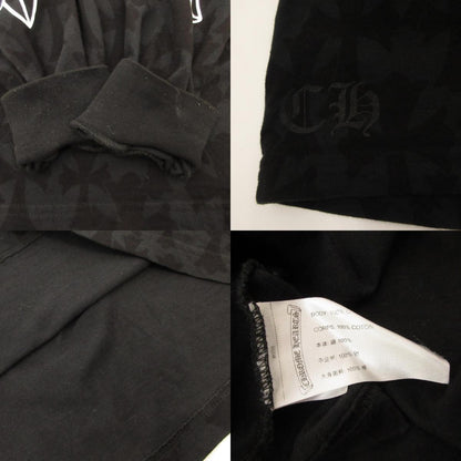 CHROME HEARTS | クロムハーツ Graveyard Cemetery Cross 長袖Ｔシャツ 国内正規タグ ブラック サイズ：M