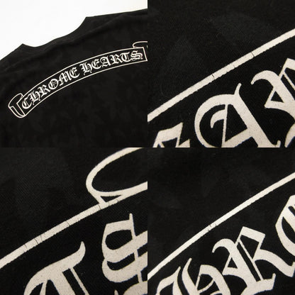 CHROME HEARTS | クロムハーツ Graveyard Cemetery Cross 長袖Ｔシャツ 国内正規タグ ブラック サイズ：M