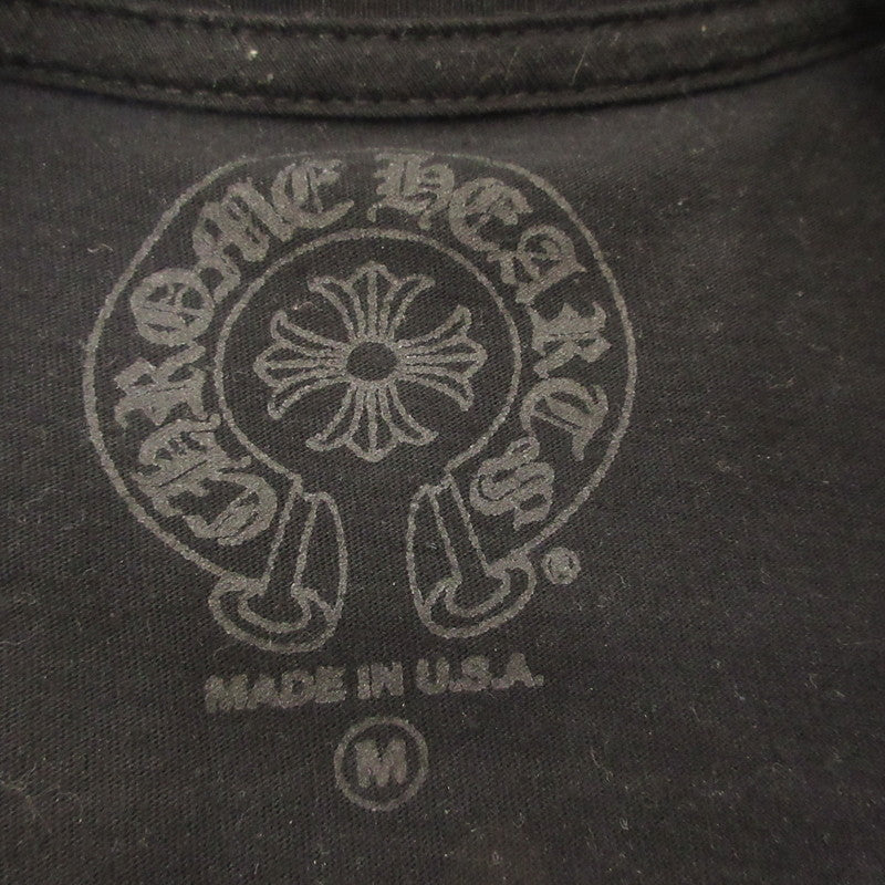 CHROME HEARTS | クロムハーツ Graveyard Cemetery Cross 長袖Ｔシャツ 国内正規タグ ブラック サイズ：M