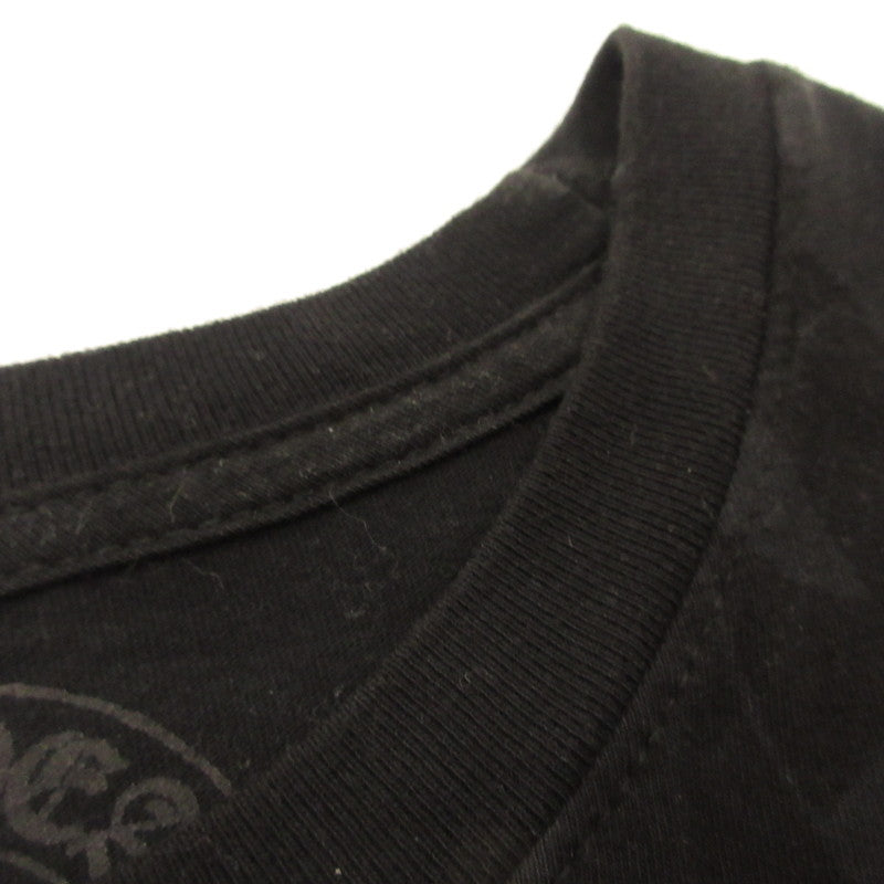 CHROME HEARTS | クロムハーツ Graveyard Cemetery Cross 長袖Ｔシャツ 国内正規タグ ブラック サイズ：M