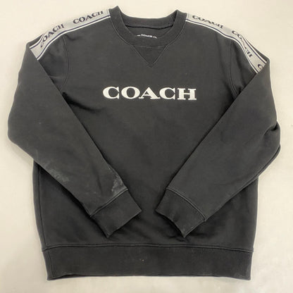 COACH | コーチ エッセンシャル クルーネック スウェット C8785 ブラック サイズ：S【姫路東店】
