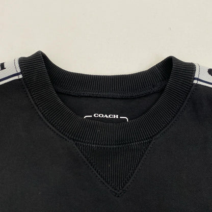 COACH | コーチ エッセンシャル クルーネック スウェット C8785 ブラック サイズ：S【姫路東店】
