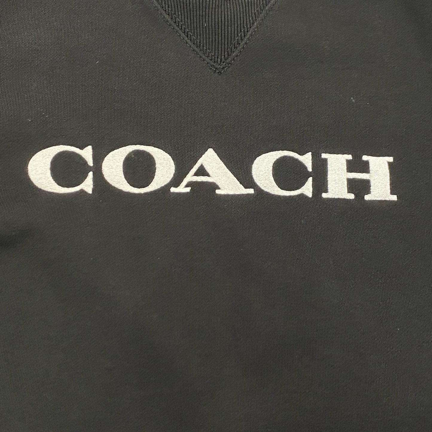 COACH | コーチ エッセンシャル クルーネック スウェット C8785 ブラック サイズ：S【姫路東店】