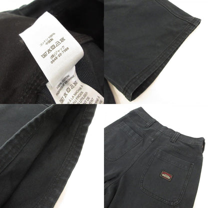 STUSSY | ステューシー WASHED CANVAS WORK SHORT ショートパンツ 112327 ブラック サイズ：28