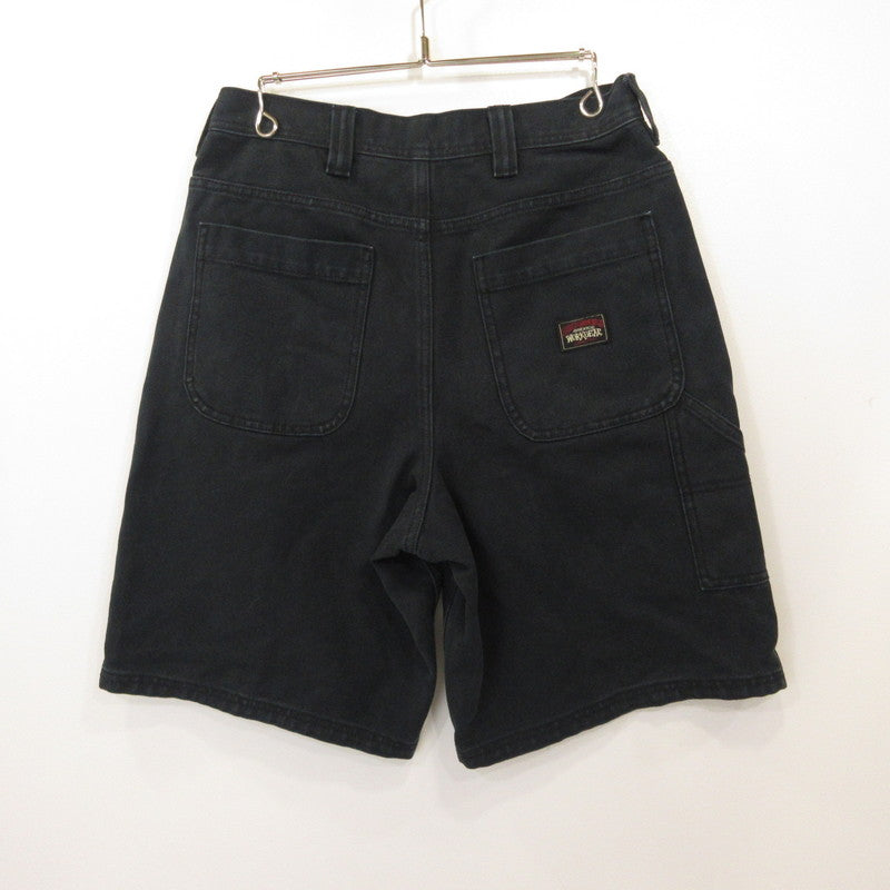 STUSSY | ステューシー WASHED CANVAS WORK SHORT ショートパンツ 112327 ブラック サイズ：28
