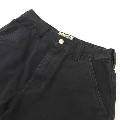 STUSSY | ステューシー WASHED CANVAS WORK SHORT ショートパンツ 112327 ブラック サイズ：28