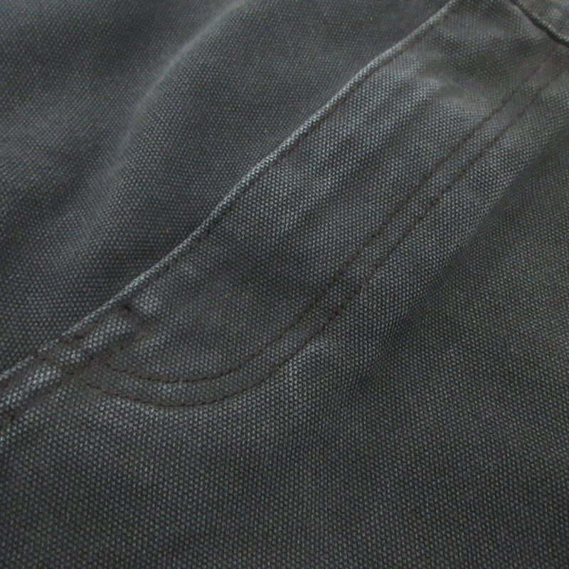 STUSSY | ステューシー WASHED CANVAS WORK SHORT ショートパンツ 112327 ブラック サイズ：28