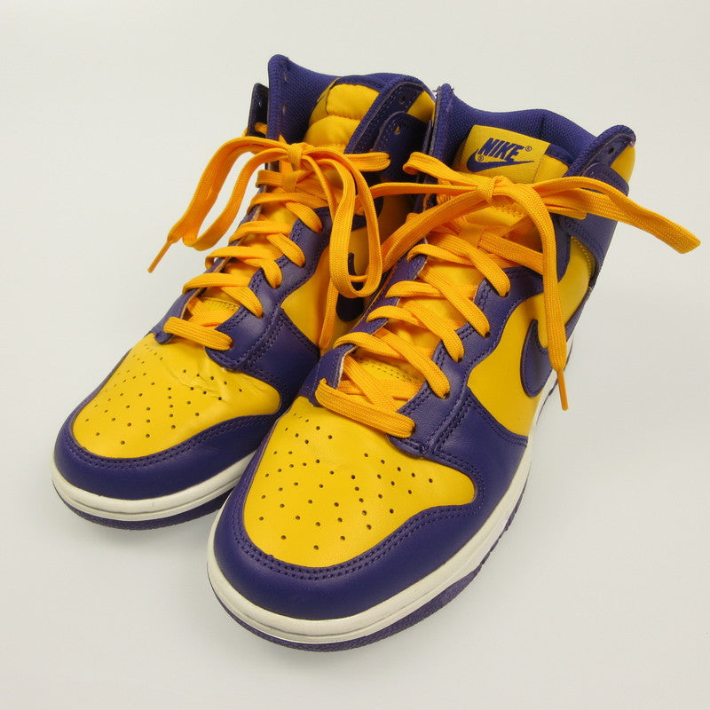 NIKE | ナイキ DUNK HIGH RETRO 'LAKERS' スニーカー DD1399-500 イエロー 26.5cm
