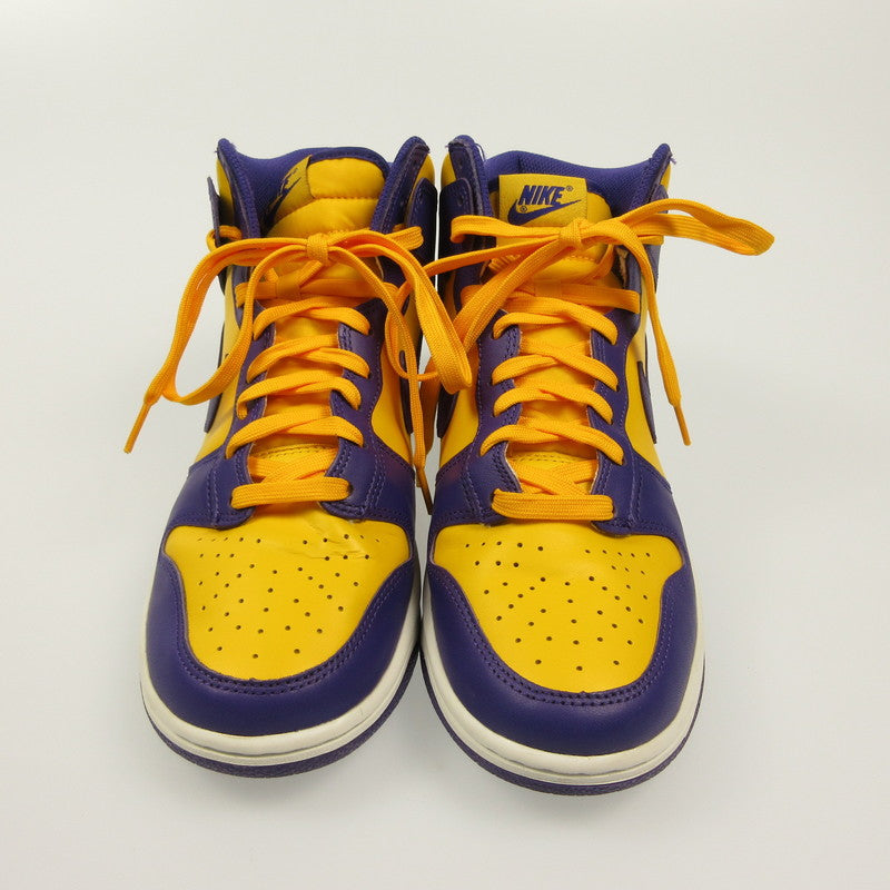 NIKE | ナイキ DUNK HIGH RETRO 'LAKERS' スニーカー DD1399-500 イエロー 26.5cm