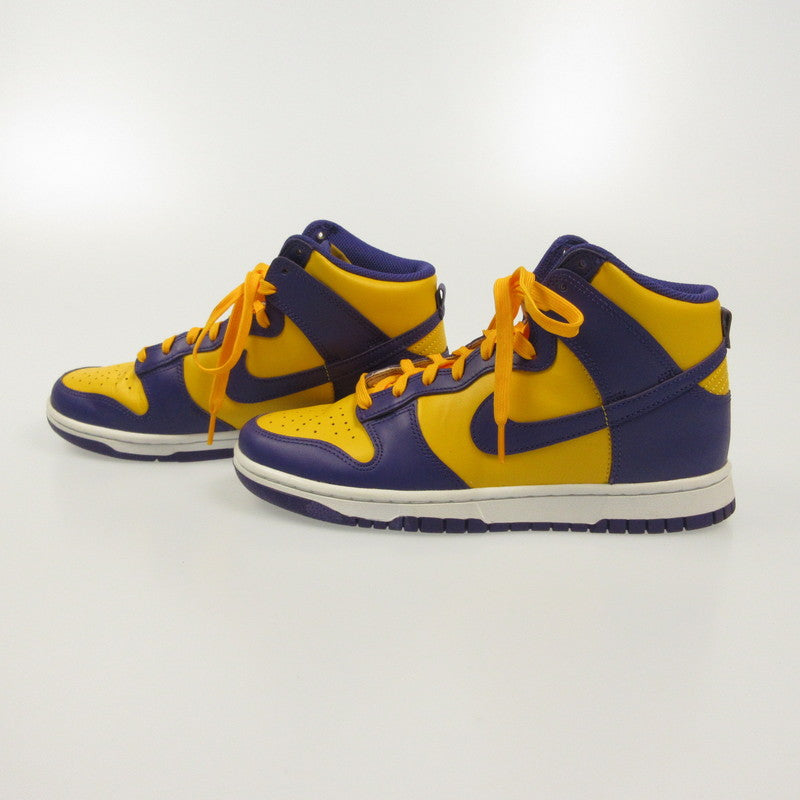 NIKE | ナイキ DUNK HIGH RETRO 'LAKERS' スニーカー DD1399-500 イエロー 26.5cm