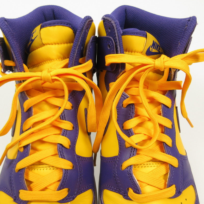NIKE | ナイキ DUNK HIGH RETRO 'LAKERS' スニーカー DD1399-500 イエロー 26.5cm