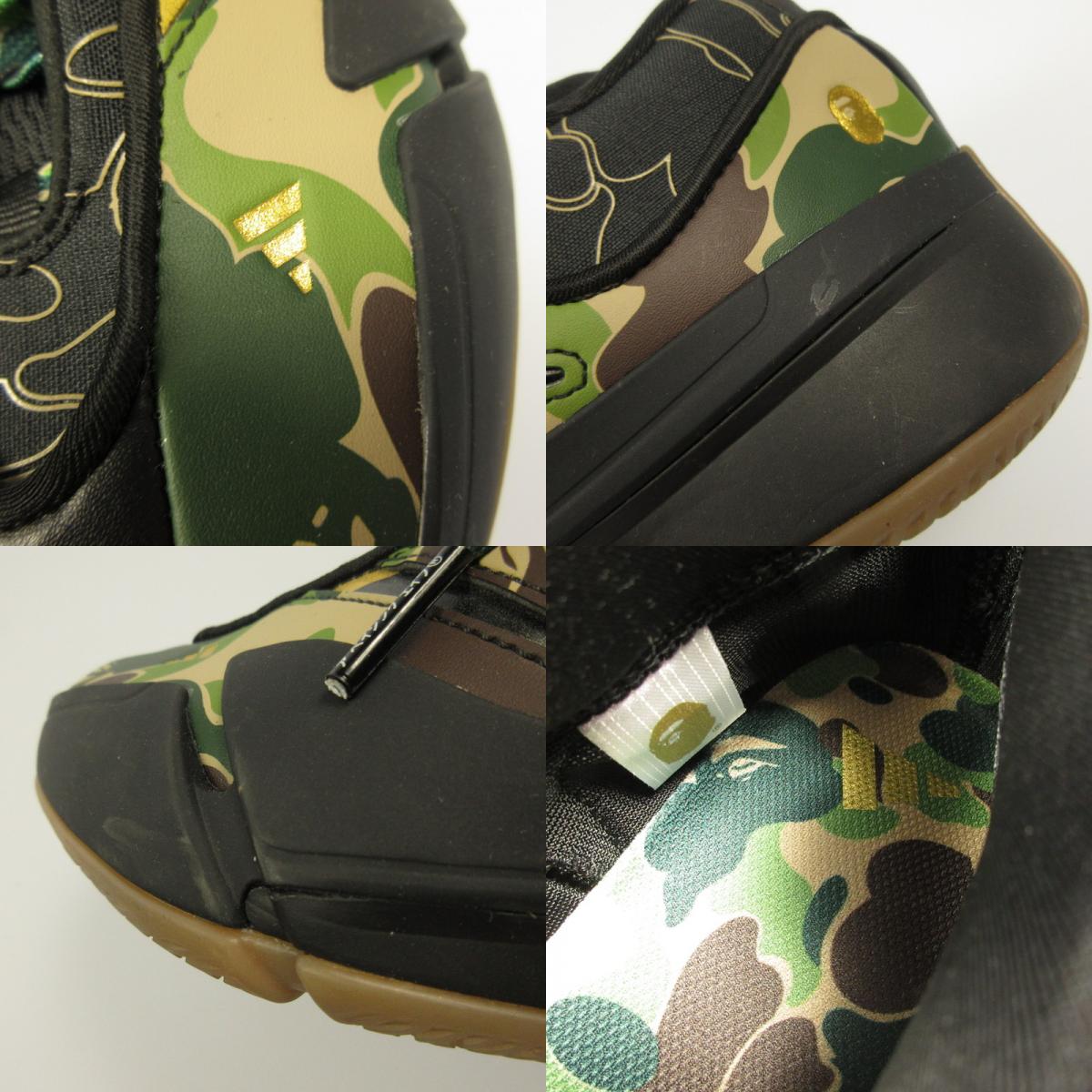 adidas | アディダス Dame 9 スニーカー JH6358 ×A BATHING APE カモ 26cm