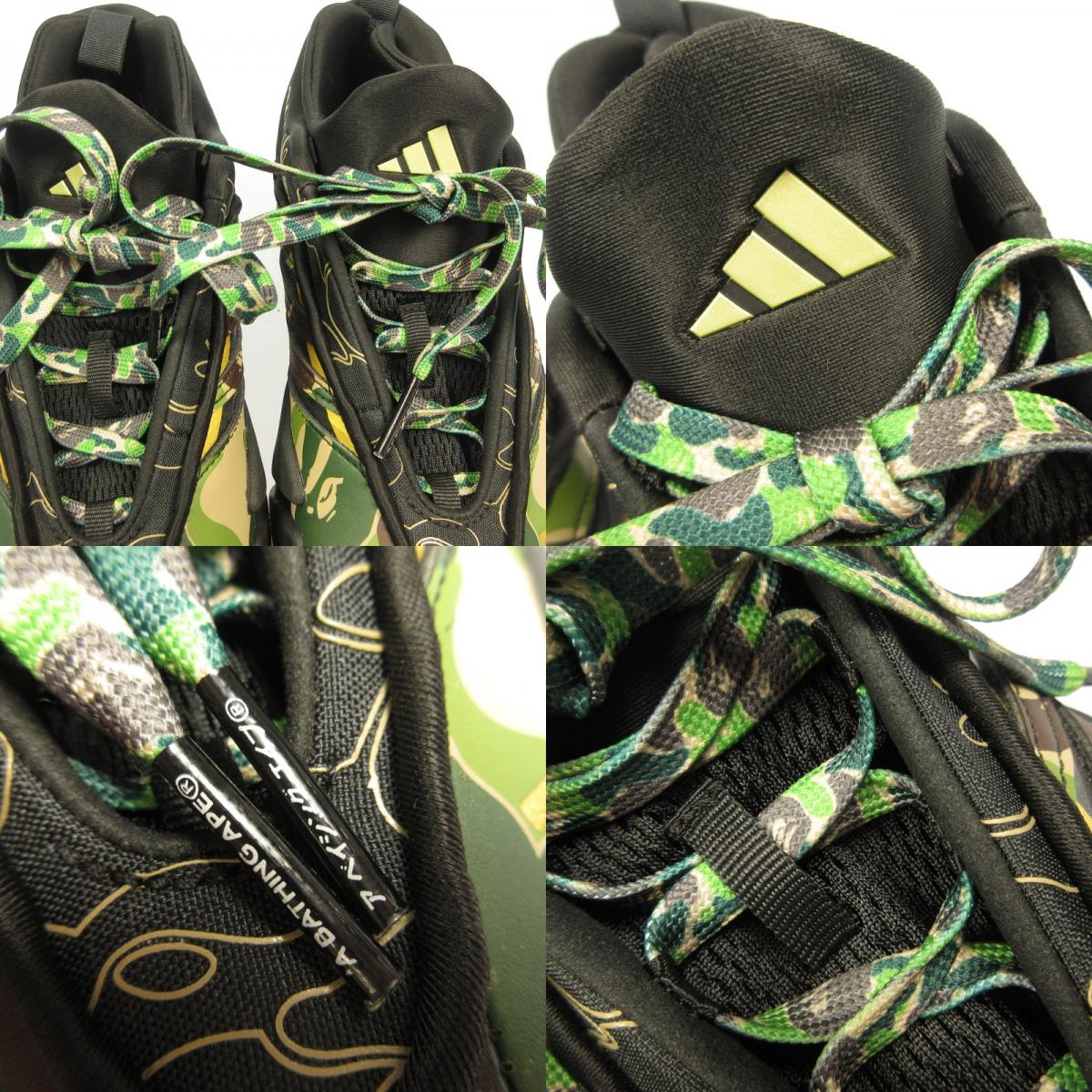 adidas | アディダス Dame 9 スニーカー JH6358 ×A BATHING APE カモ 26cm