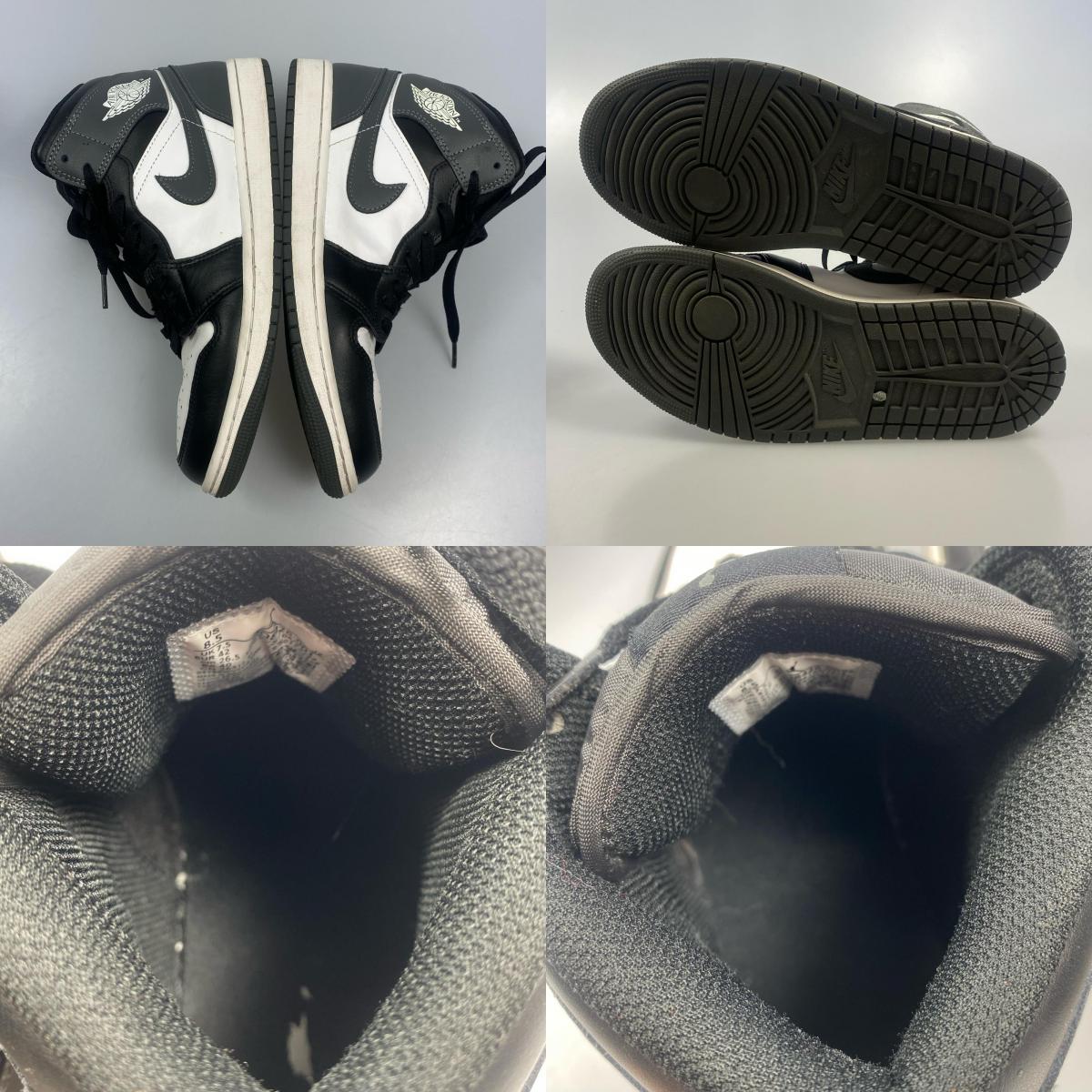NIKE | ナイキ AIR JORDAN 1 MID スニーカー DQ8426-001 2024A/W サイズ:26.5cm ブラック 26.5cm【姫路東店】