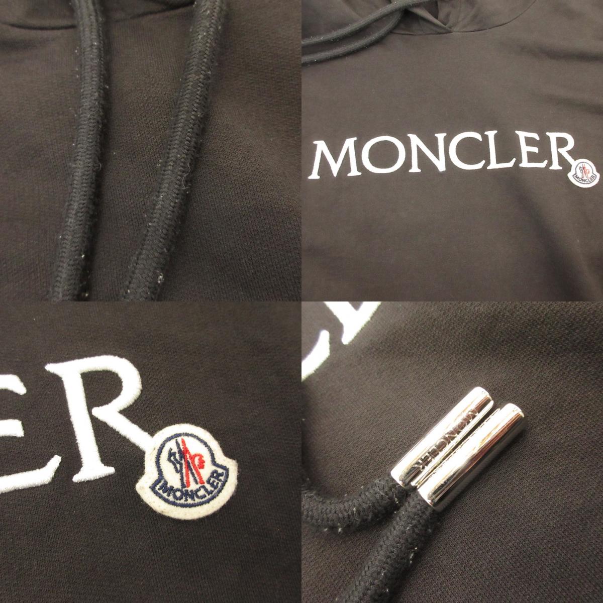 MONCLER | モンクレール HOODIE パーカー J10938G00016 国内正規タグ ブラック サイズ：L