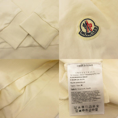 MONCLER | モンクレール FELPA GIROCOLLO スウェット K10938G00016 国内正規タグ アイボリー サイズ：M