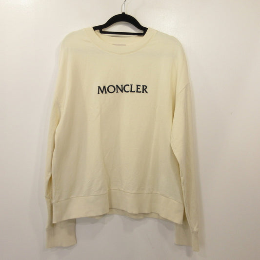 MONCLER | モンクレール FELPA GIROCOLLO スウェット K10938G00016 国内正規タグ アイボリー サイズ：M