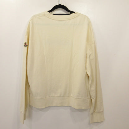 MONCLER | モンクレール FELPA GIROCOLLO スウェット K10938G00016 国内正規タグ アイボリー サイズ：M