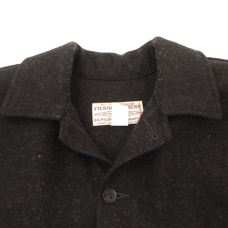 FILSON | フィルソン MACKINAW WOOL CRUISER JACKET その他アウター 110FJ ブラック サイズ：38
