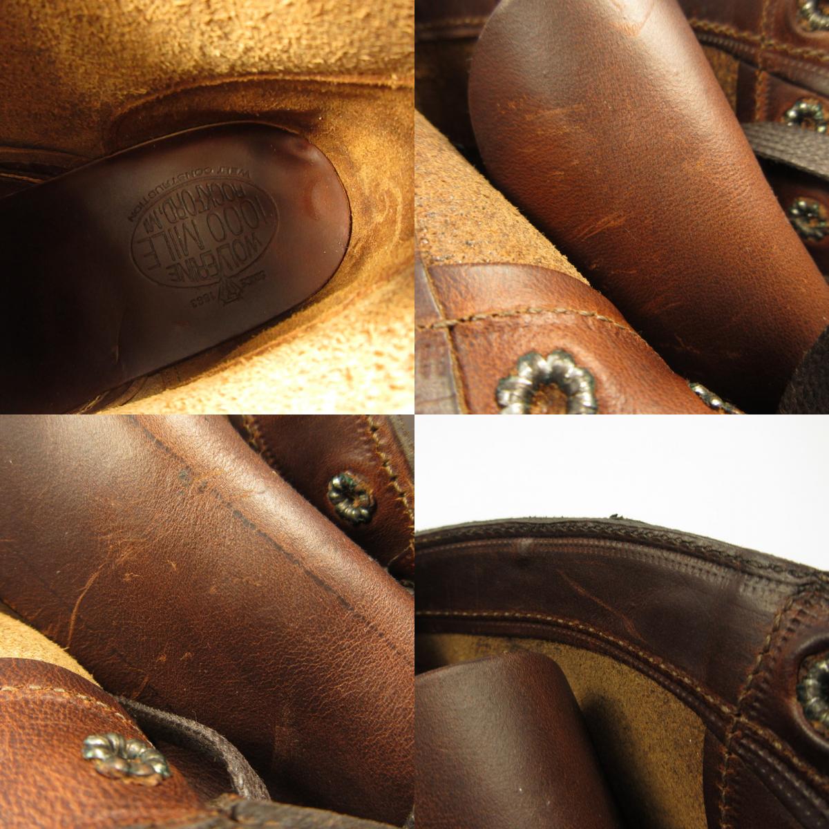 WOLVERINE | ウルヴァリンウルバリン 1000MILE BOOT ブーツ W05301 ブラウン 26cm
