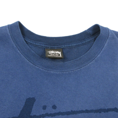 STUSSY | ステューシー World Tour Tee 'Sun Faded Navy' 半袖Ｔシャツ ネイビー サイズ：M