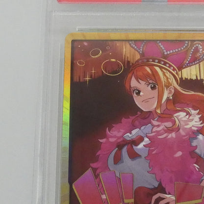-)ドン！！カード【金箔仕様パラレル】（Heroines Edition_ナミ 【姫路東】【中古】ワンピースカード -)ドン！！カード【金箔仕様パラレル】（Heroines Edition_ナミ PSA10 serial:155488184【姫路東店】