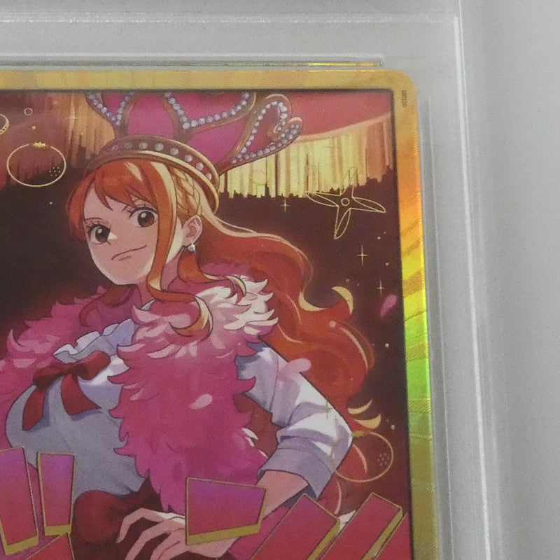 -)ドン！！カード【金箔仕様パラレル】（Heroines Edition_ナミ 【姫路東】【中古】ワンピースカード -)ドン！！カード【金箔仕様パラレル】（Heroines Edition_ナミ PSA10 serial:155488184【姫路東店】
