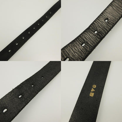 Leather Belt ベルト ブラック