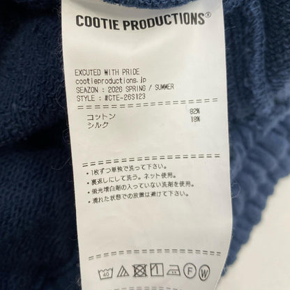 COOTIE | クーティー Venice Sweat Shin Cut Wide Easy Pants パンツ CTE-26S123 ネイビー サイズ：S【姫路東店】