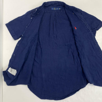 POLO RALPH LAUREN | ポロ・ラルフローレン 半袖シャツ 710542745001 ネイビー サイズ：S【姫路東店】