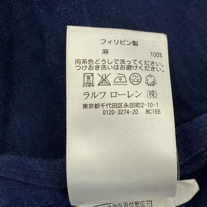 POLO RALPH LAUREN | ポロ・ラルフローレン 半袖シャツ 710542745001 ネイビー サイズ：S【姫路東店】