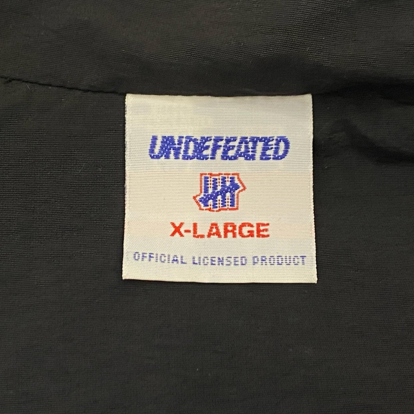 UNDEFEATED | アンディフィーテッド ナイロンジャケット ブラック サイズ：XL【姫路東店】