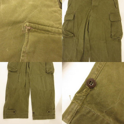 MILITARY衣料 | ミリタリーイリョウ M-47前期モデル(中期・剥き出しボタン) カーゴパンツ ARMEE 2 1957 SFH 3 フランス軍 カーキ サイズ：35