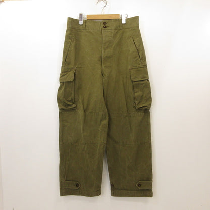 MILITARY衣料 | ミリタリーイリョウ M-47前期モデル(中期・剥き出しボタン) カーゴパンツ ARMEE 2 1957 SFH 3 フランス軍 カーキ サイズ：35