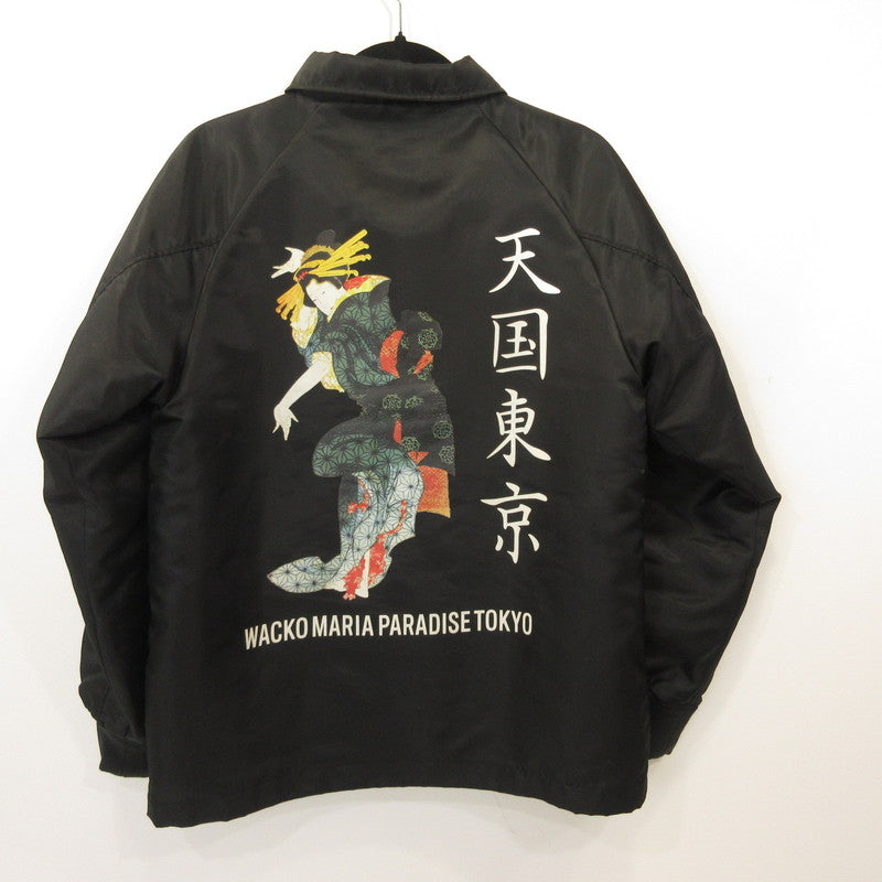 WACKOMARIA | ワコマリア 東京天国浮世絵 BOA COACH JACKET その他アウター ブラック サイズ：S