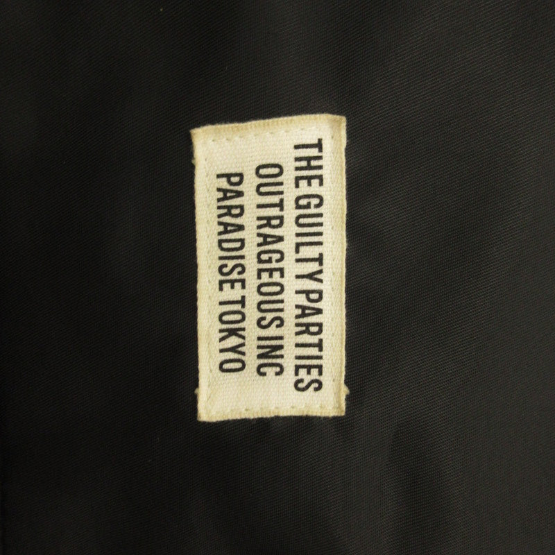 WACKOMARIA | ワコマリア 東京天国浮世絵 BOA COACH JACKET その他アウター ブラック サイズ：S