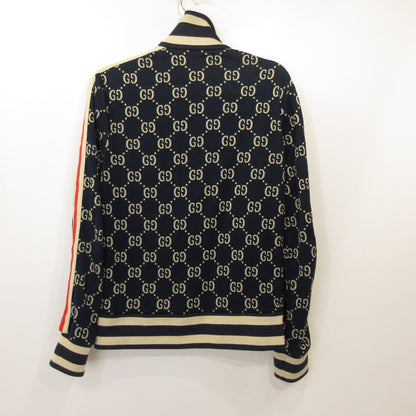GUCCI | グッチ GG Jacquard Cotton Jacket ジャージ 496919-X9V05 ネイビー サイズ：S