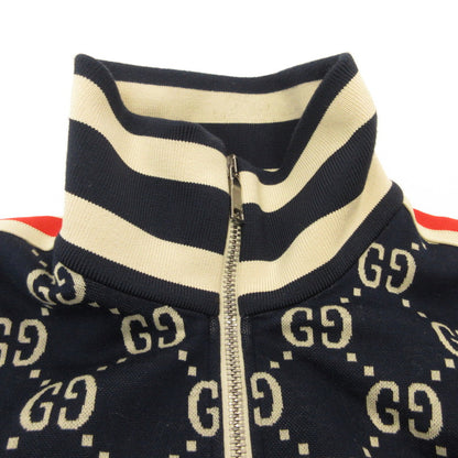 GUCCI | グッチ GG Jacquard Cotton Jacket ジャージ 496919-X9V05 ネイビー サイズ：S