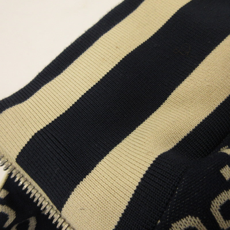 GUCCI | グッチ GG Jacquard Cotton Jacket ジャージ 496919-X9V05 ネイビー サイズ：S