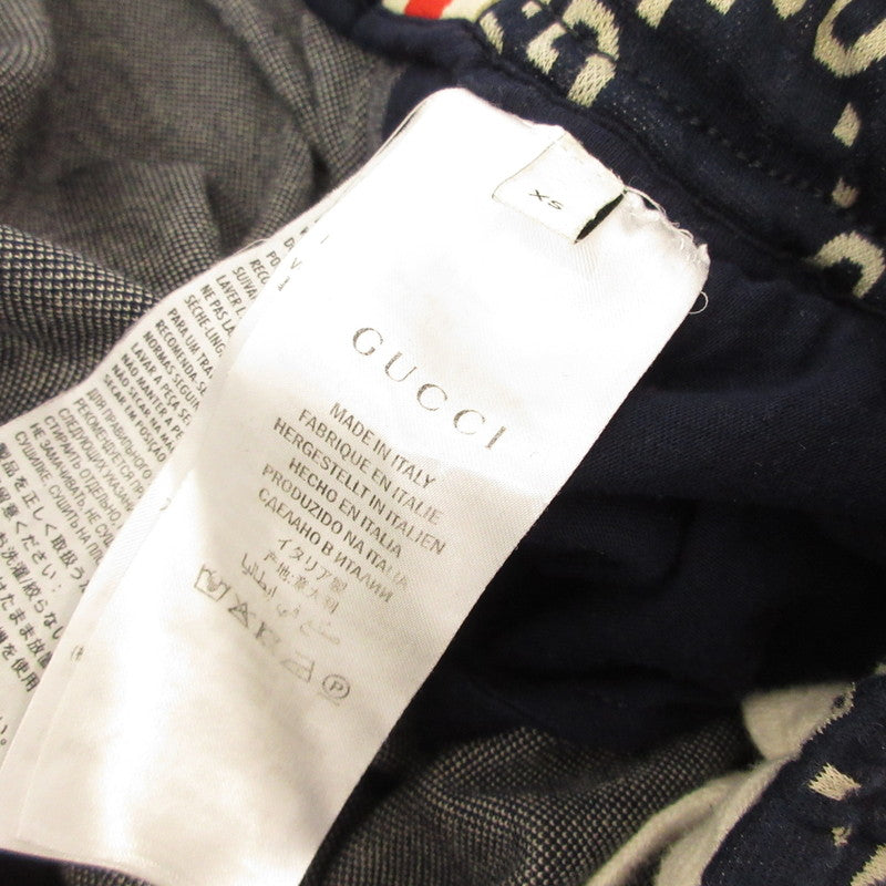 GUCCI | グッチ GG Jacquard Jogging Pant パンツ 496920-X9V05 ネイビー サイズ：XS