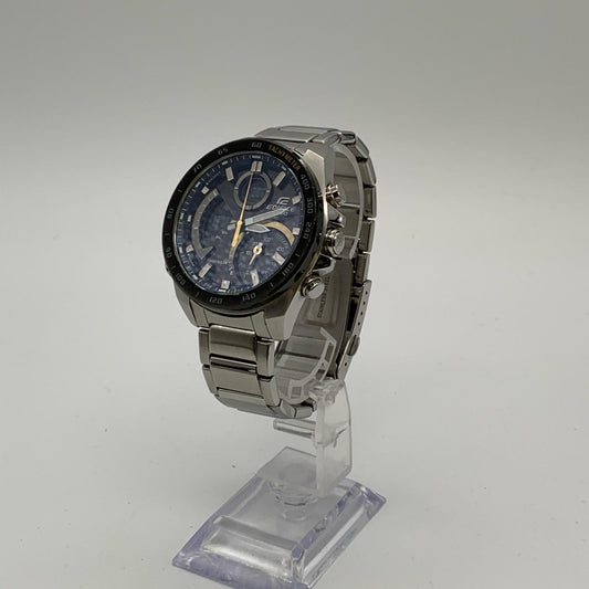 CASIO | カシオ EDIFICE 腕時計 ECB-900YDB-1CJF アナデジソーラー シルバー