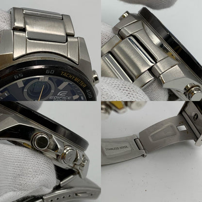 CASIO | カシオ EDIFICE 腕時計 ECB-900YDB-1CJF アナデジソーラー シルバー