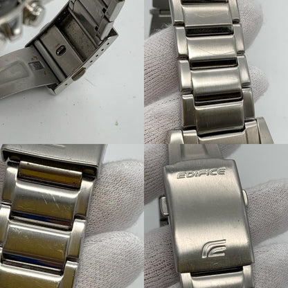 CASIO | カシオ EDIFICE 腕時計 ECB-900YDB-1CJF アナデジソーラー シルバー