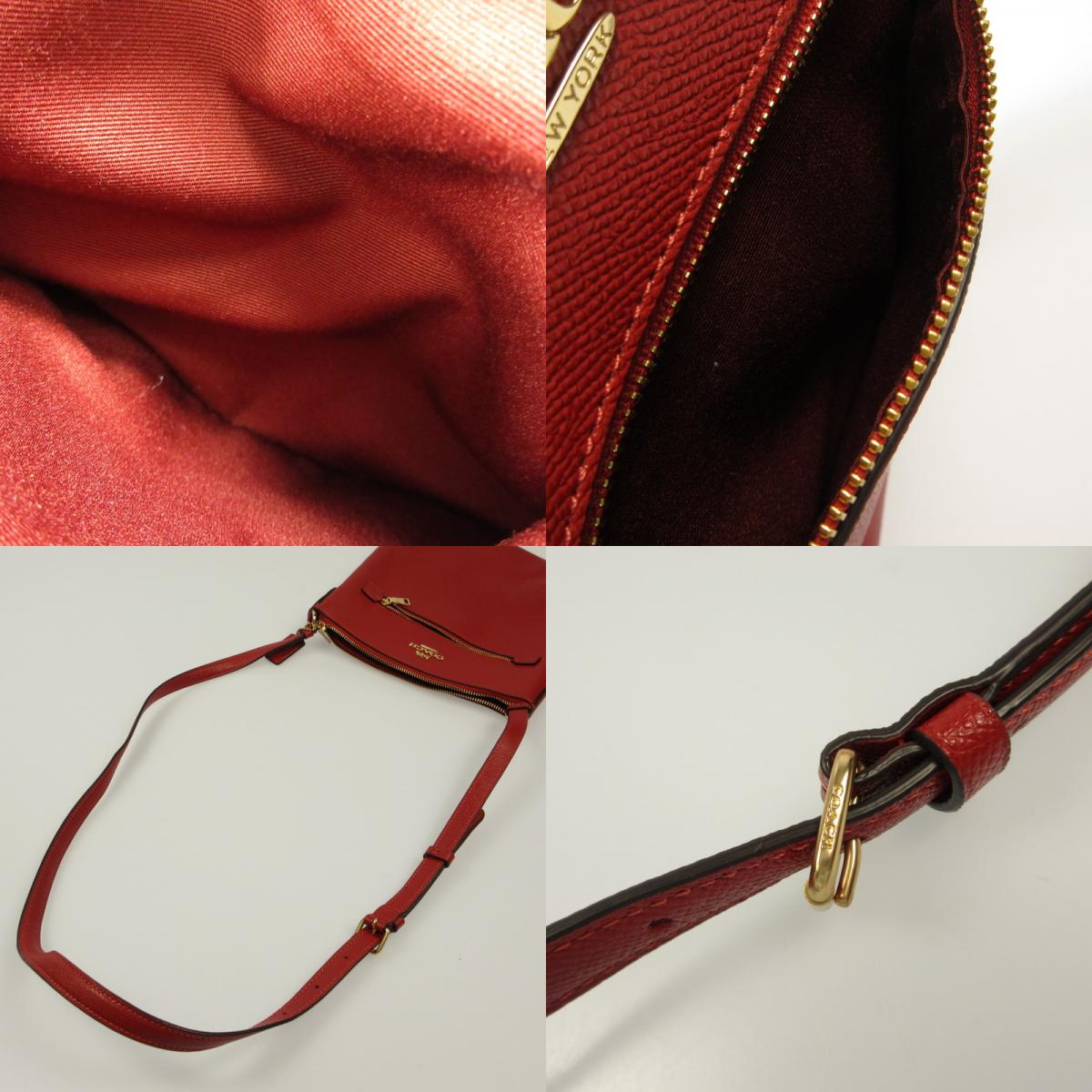 COACH | コーチ ショルダーバッグ C1556 レッド