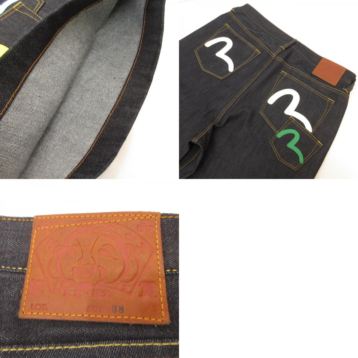 EVISU | エヴィス HT MULTI-POCKET DENIM SHORT ショートパンツ ネイビー サイズ：38