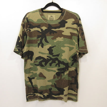 STUSSY | ステューシー PIGMENT DYED SS THERMAL 半袖Ｔシャツ 1140368 カモ サイズ：M