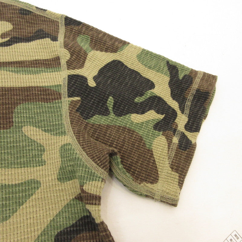 STUSSY | ステューシー PIGMENT DYED SS THERMAL 半袖Ｔシャツ 1140368 カモ サイズ：M
